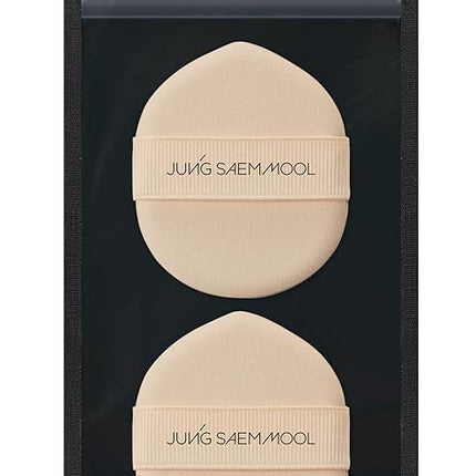JUNG SAEM MOOL Cushion Puff | Easy-Tap Foundation Puff (2pc)